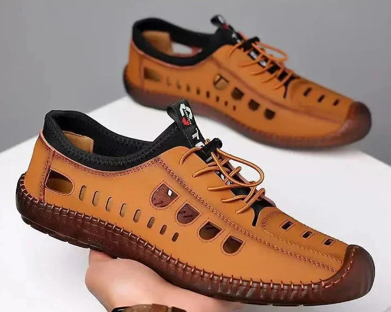 🎉Chaussures de randonnée creuses en cuir souple🎉 - Achetez-en 2, livraison gratuite - Image 11