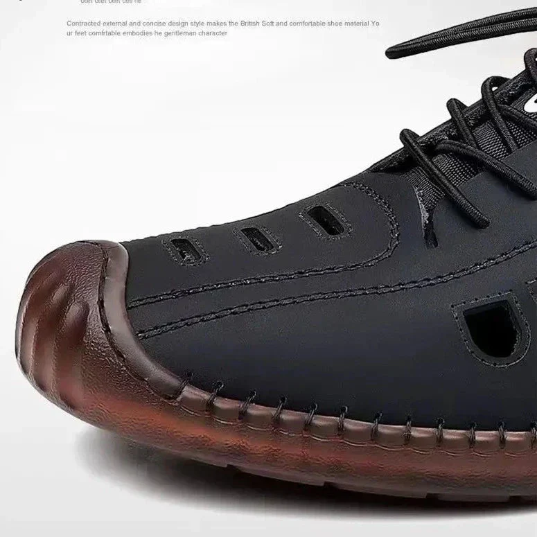 🎉Chaussures de randonnée creuses en cuir souple🎉 - Achetez-en 2, livraison gratuite - Image 13