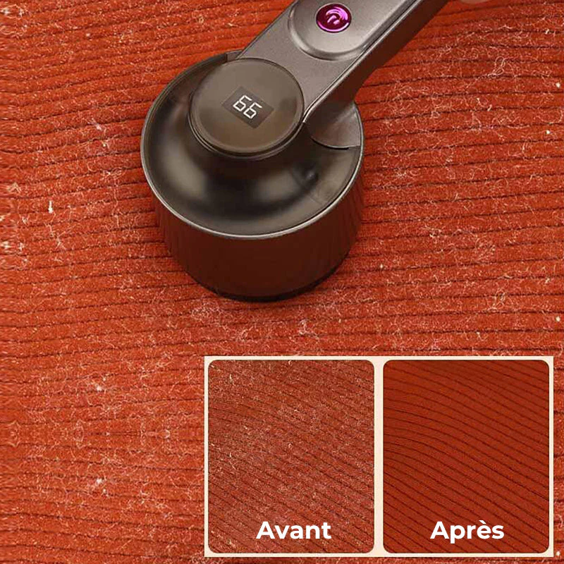 Recommandation de haute qualité 🤩 Éliminateur de peluches électrique 2 en 1 - Image 5