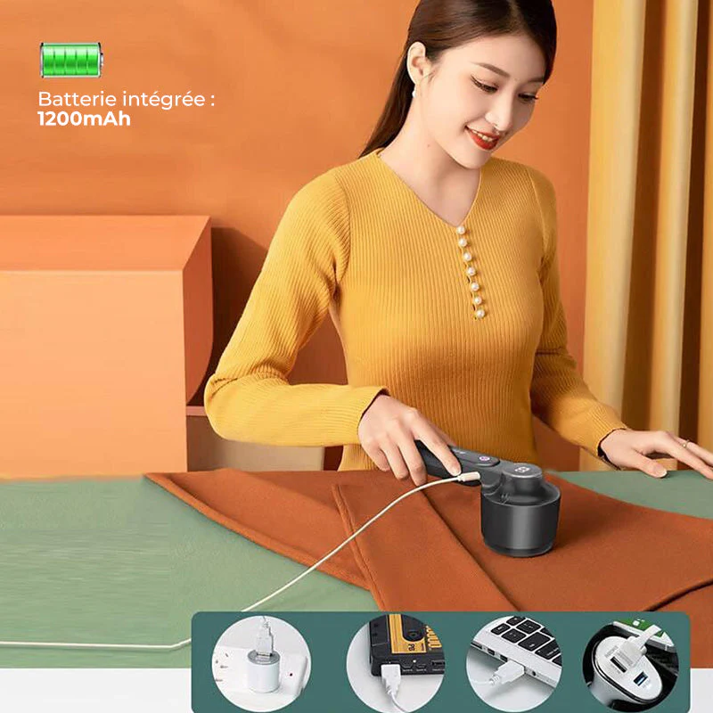 Recommandation de haute qualité 🤩 Éliminateur de peluches électrique 2 en 1 - Image 6