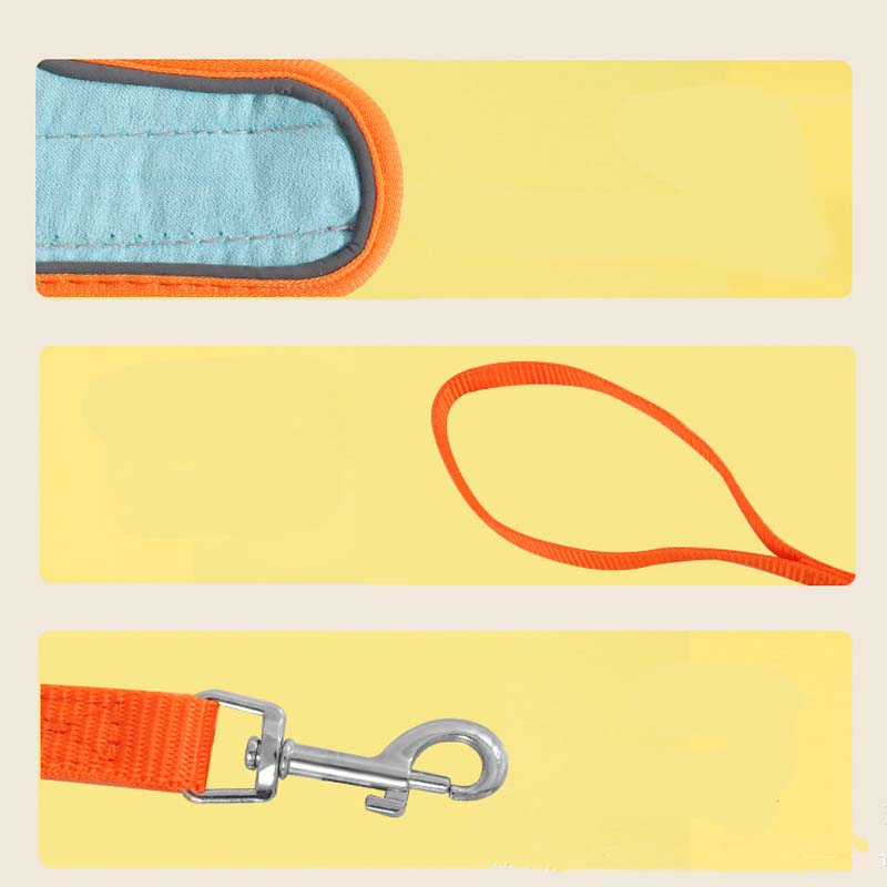 🐱 60% DE RÉDUCTION ! ✨ Harnais Réfléchissant Anti-Évasion pour Chat - Sécurité Nocturne avec Laisse Confortable et Ajustable 🌙🦺 - Image 4