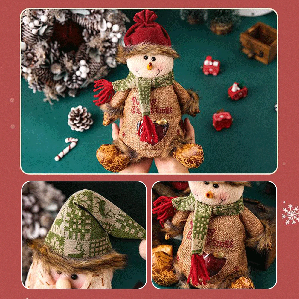 🎅Achetez 1 obtenez 2 gratuits le dernier jour🔥Sacs cadeaux de Noël avec fermeture éclair - Image 5