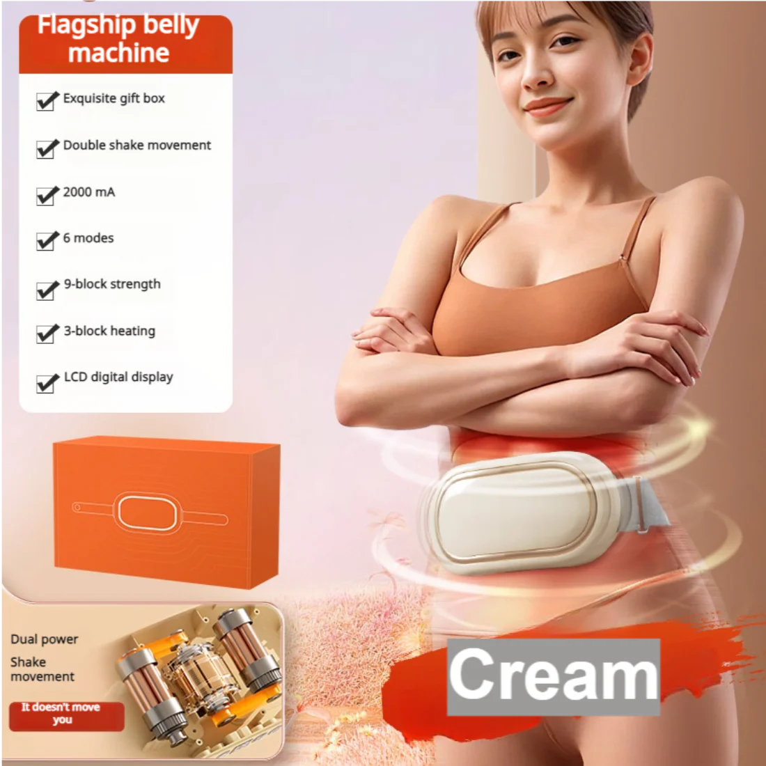 [Bonne transformation corporelle] Appareil d'amincissement abdominal paresseux - Image 6