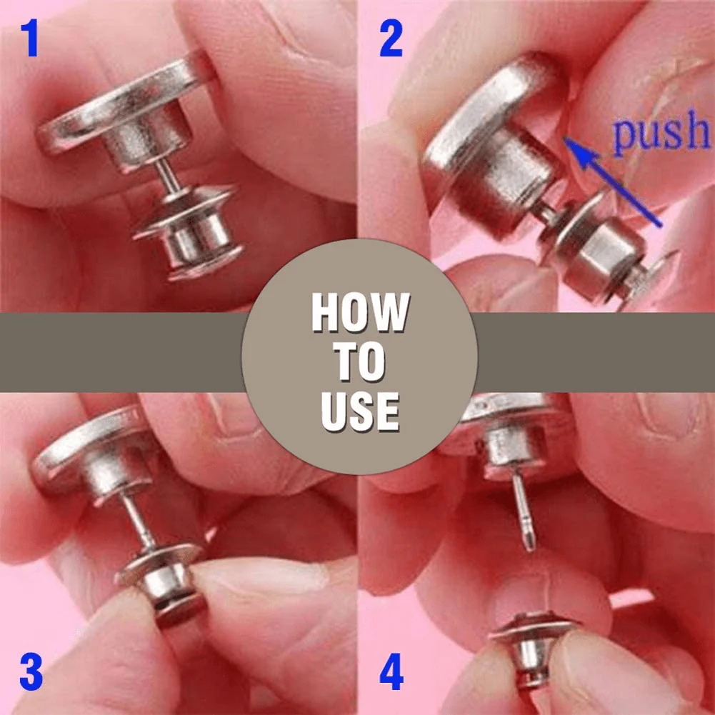 Boucle de ceinture ajustable parfaitement adaptée à votre taille (5 PCS) - Image 5