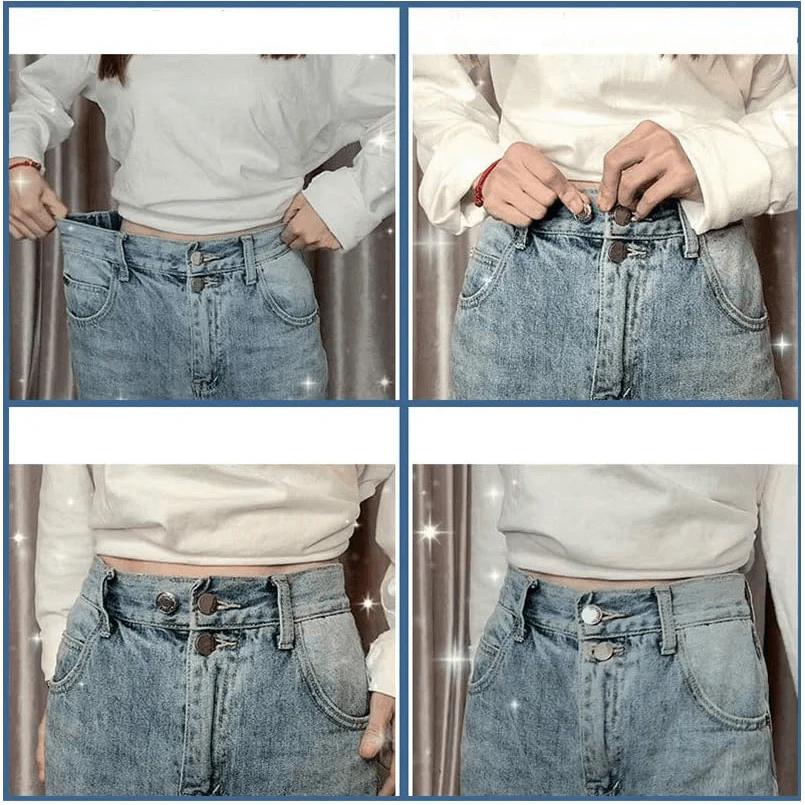 Boucle de ceinture ajustable parfaitement adaptée à votre taille (5 PCS) - Image 6