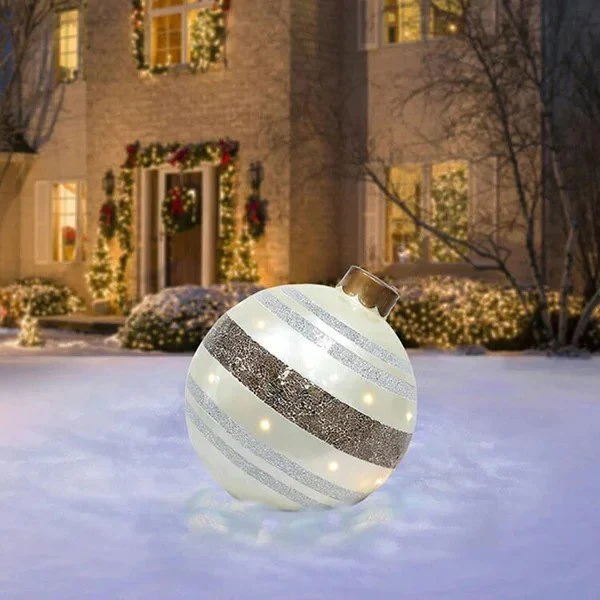 Promotion de Noël 49 % de réduction - Boule décorée gonflable de Noël en PVC - Image 11