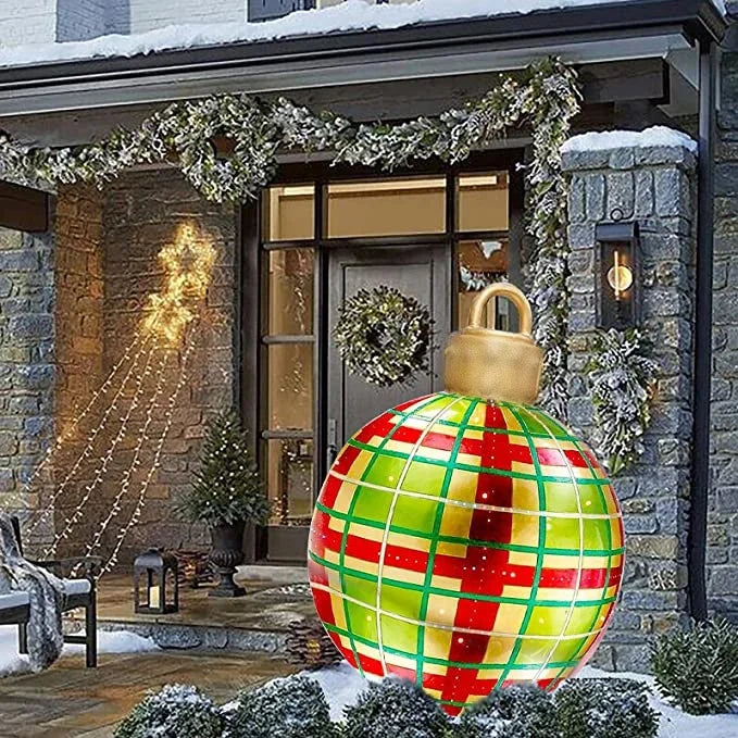 Promotion de Noël 49 % de réduction - Boule décorée gonflable de Noël en PVC - Image 4