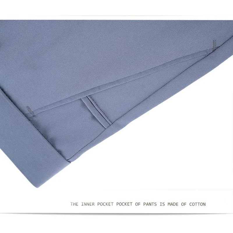 🔥 Hot Sale ❄️Pantalon de costume en soie glacée à séchage rapide pour homme💨 - Image 9