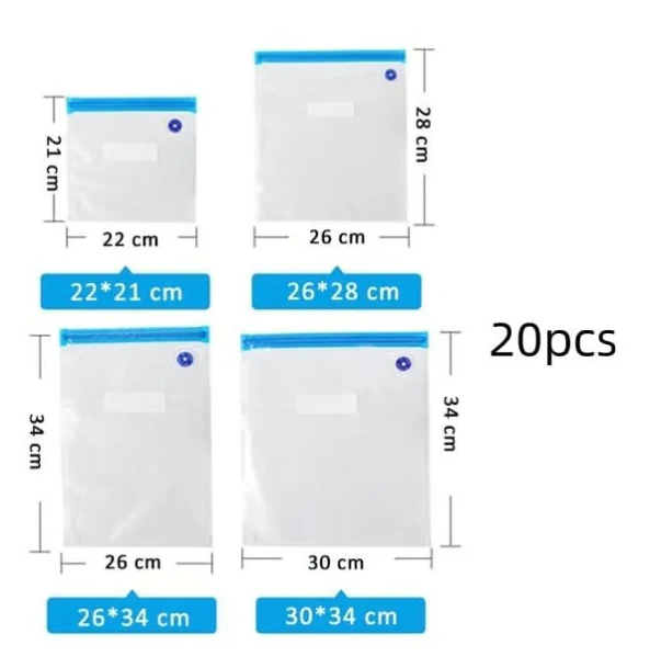 đ„Vente Ă chaud - 49 % de rĂ©ductionđ„Ensemble de sacs de mise sous vide - Image 11