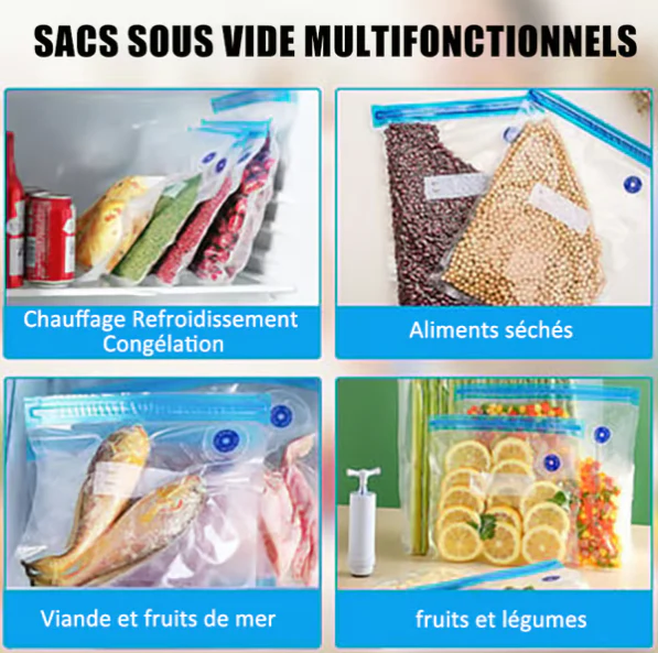 đ„Vente Ă chaud - 49 % de rĂ©ductionđ„Ensemble de sacs de mise sous vide - Image 7