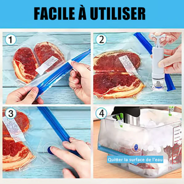 đ„Vente Ă chaud - 49 % de rĂ©ductionđ„Ensemble de sacs de mise sous vide - Image 8