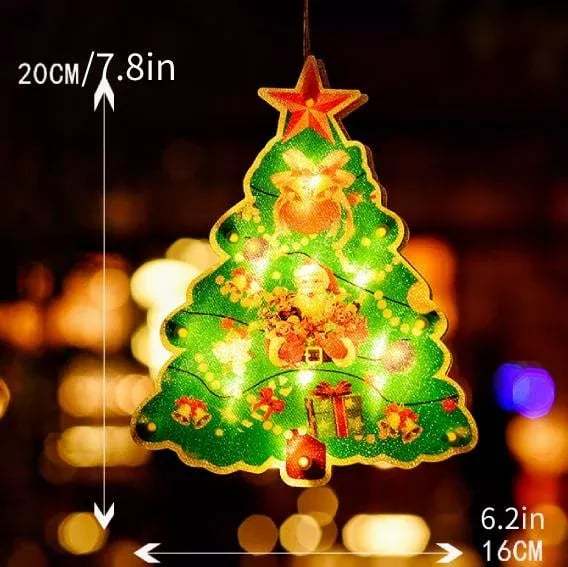 🎄Vente de Noël anticipée - 49% de réduction🎊Lumières à ventouse pour fenêtre de Noël🎅 - Image 13