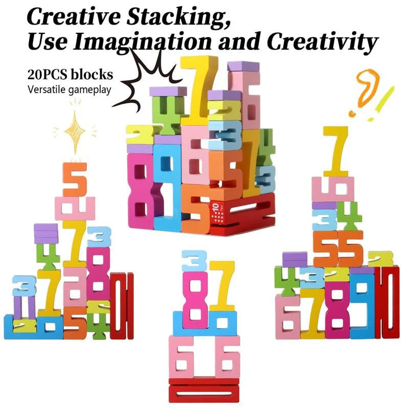 đ„Nouveaux produits phares 2025 - 50 % de rĂ©ductionđ„Blocs de nombres en bois inspirĂ©s de Montessori - LibĂ©rez le potentiel de votre enfant ! - Image 10