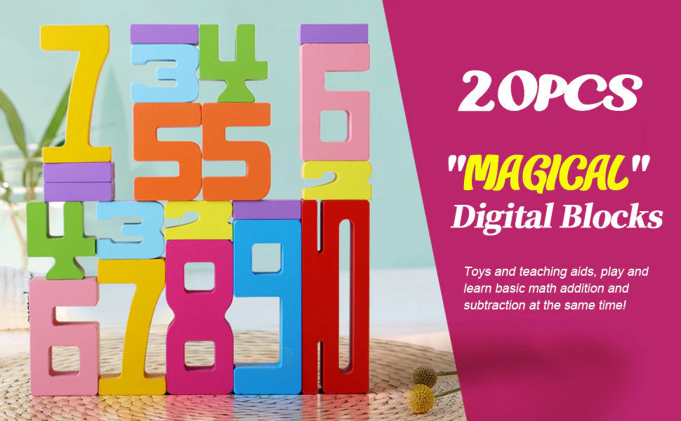 đ„Nouveaux produits phares 2025 - 50 % de rĂ©ductionđ„Blocs de nombres en bois inspirĂ©s de Montessori - LibĂ©rez le potentiel de votre enfant ! - Image 13