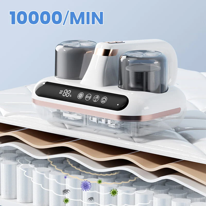 Aspirateur de lit portable compact et sans fil - Image 3