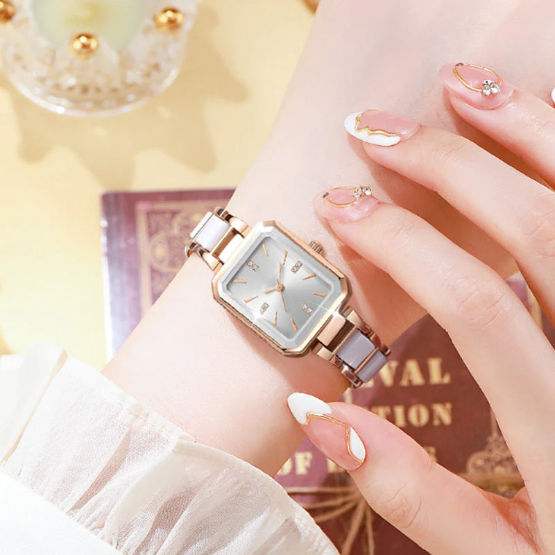 ✨2025 New Styles⌚Montre à quartz rectangulaire de luxe élégante pour femmes【50% OFF】 - Image 3