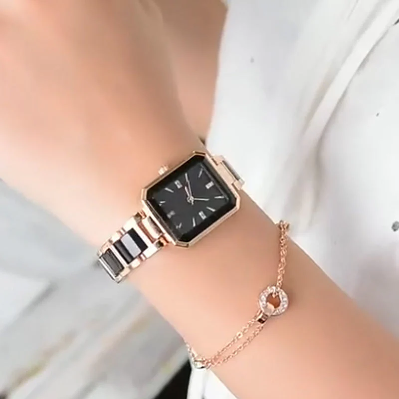 ✨2025 New Styles⌚Montre à quartz rectangulaire de luxe élégante pour femmes【50% OFF】 - Image 4