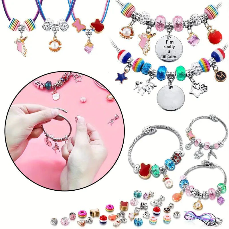 🎄 Vente de Noël anticipée -50% 🎁 Kit de fabrication de bracelets charmants - Image 4