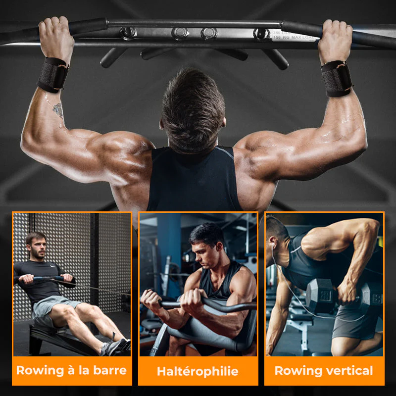 ⏳Spécial à durée limitée⏰Sangles de Poignet Robustes à Crochets pour Haltérophilie🪝 - Image 7