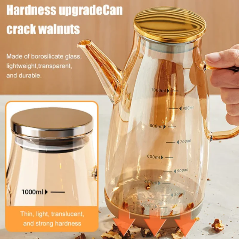 đ„Bouteille Distributeur d'Huile avec Bec Verseur Anti-Gouttes - Image 3