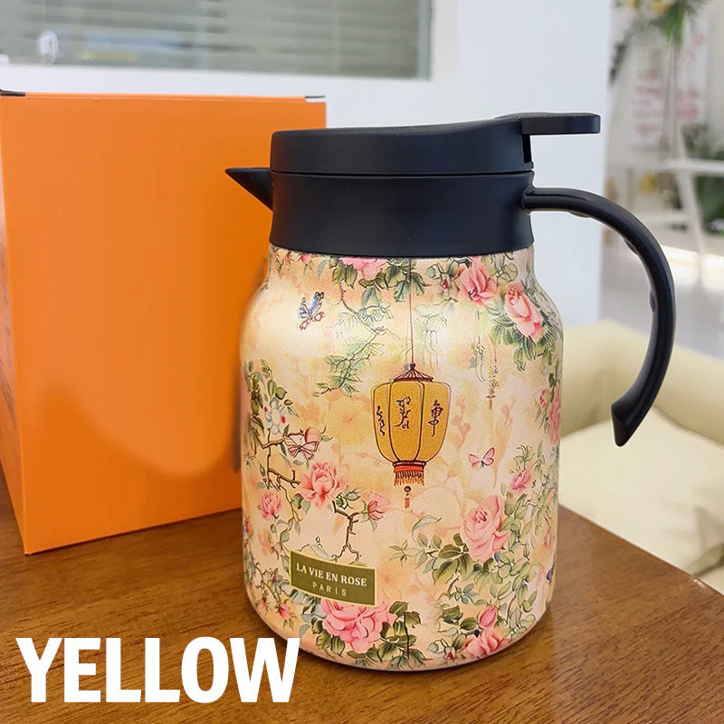 🔥VENTE CHAUDE 2025🔥Théière 1000ml isolée sous vide avec passoire - Image 10