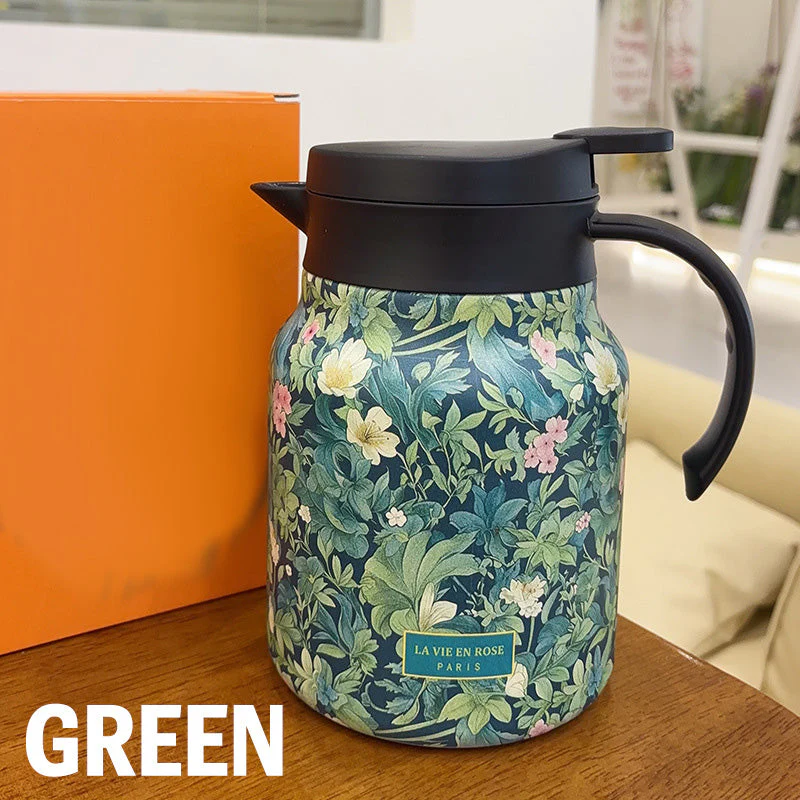 🔥VENTE CHAUDE 2025🔥Théière 1000ml isolée sous vide avec passoire - Image 11