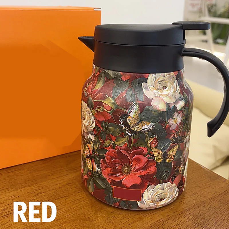 🔥VENTE CHAUDE 2025🔥Théière 1000ml isolée sous vide avec passoire - Image 9