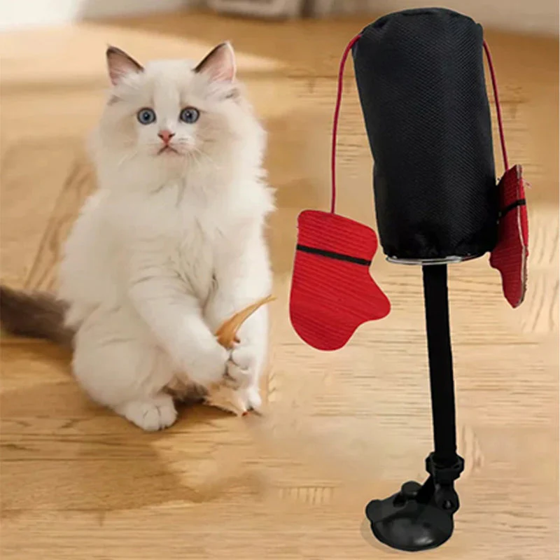 Jouet interactif pour chat : Sac de frappe😻🐾 - Image 3
