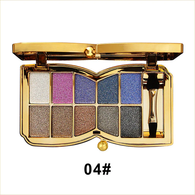 🔥49% de réduction le dernier jour✨Palette de 10 couleurs de fard à paupières pailleté scintillant - Image 18