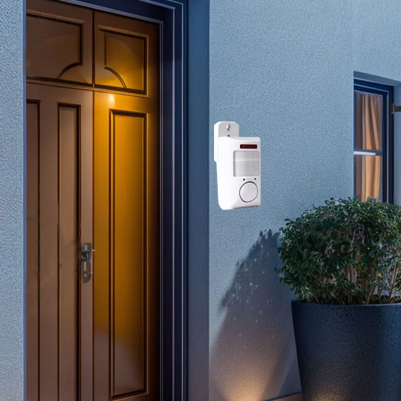 Détecteur de mouvement Alarme infrarouge avec 2 télécommandes - Image 4