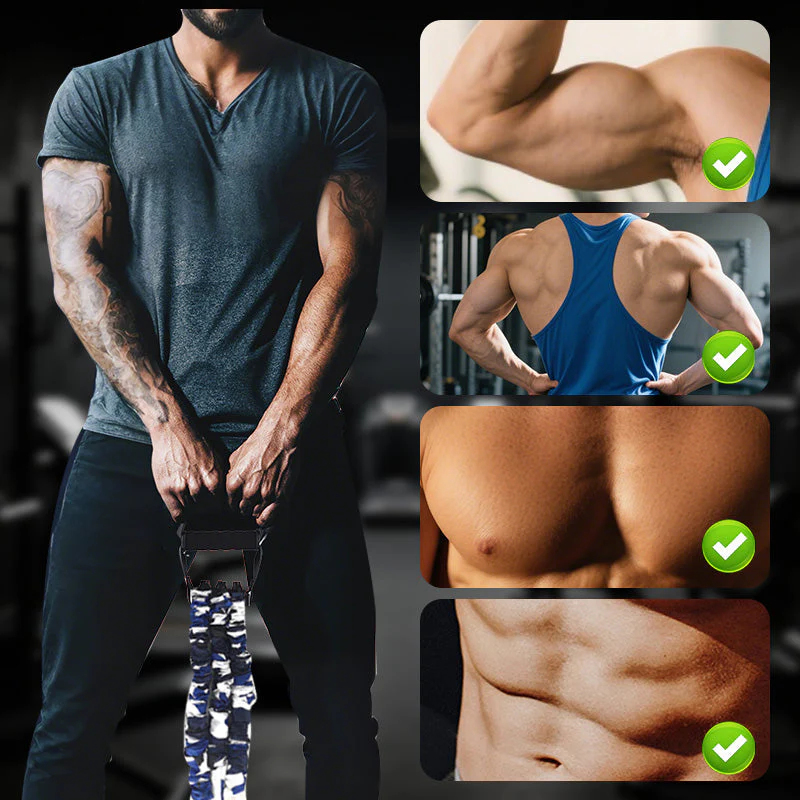 📢📢Grande vente✨Stretcher de résistance à 3 trous en latex naturel - Image 3