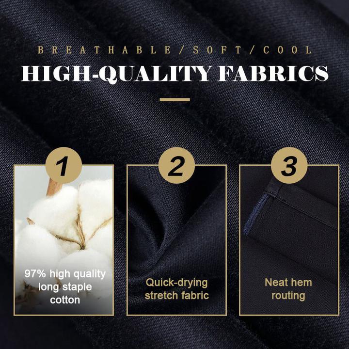 (Promotion à durée limitée -50% OFF)Pantalon classique pour hommes à bonne élasticité - Image 5