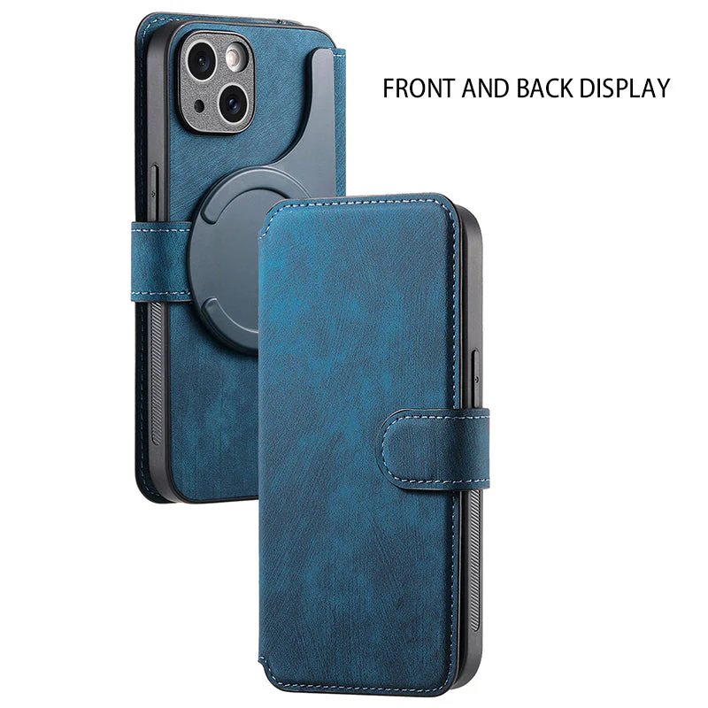 【Pour iPhone】Étui portefeuille en cuir pour téléphone - Étui magnétique détachable 3 en 1✨Offre une protection à 360°✨ - Image 13