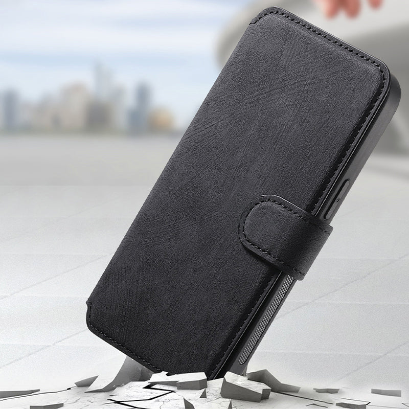 【Pour iPhone】Étui portefeuille en cuir pour téléphone - Étui magnétique détachable 3 en 1✨Offre une protection à 360°✨ - Image 3