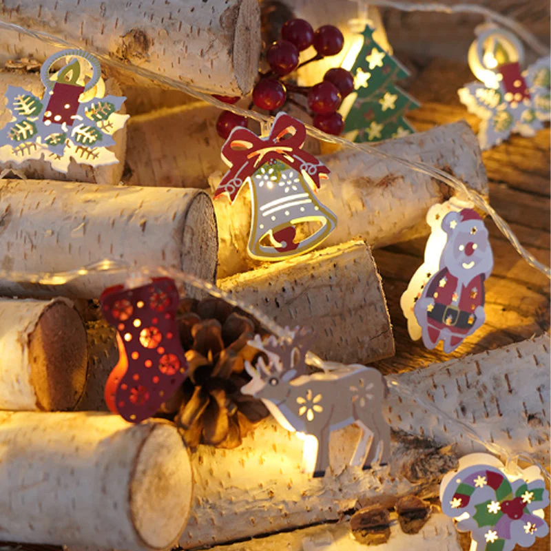 🎅Soldes de Noël : 50 % de réduction sur les guirlandes lumineuses LED Père Noël - Image 9