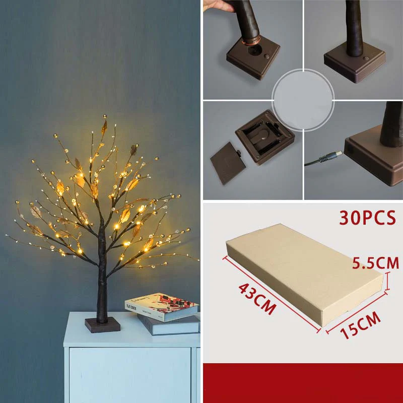 Lampe LED Arbre de Bouleau pour Décoration Intérieure - Image 10