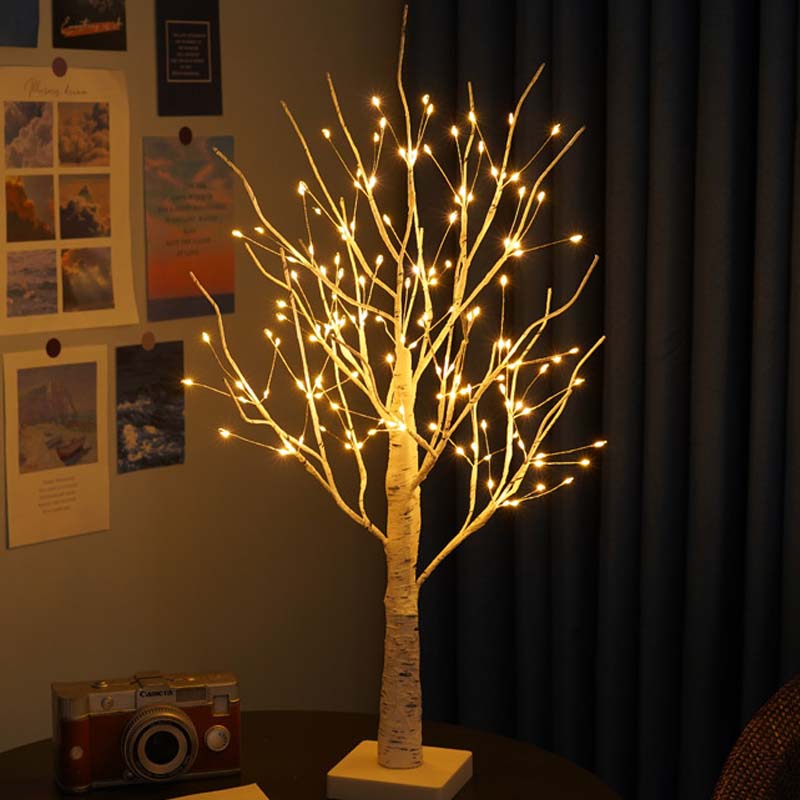 Lampe LED Arbre de Bouleau pour Décoration Intérieure - Image 6