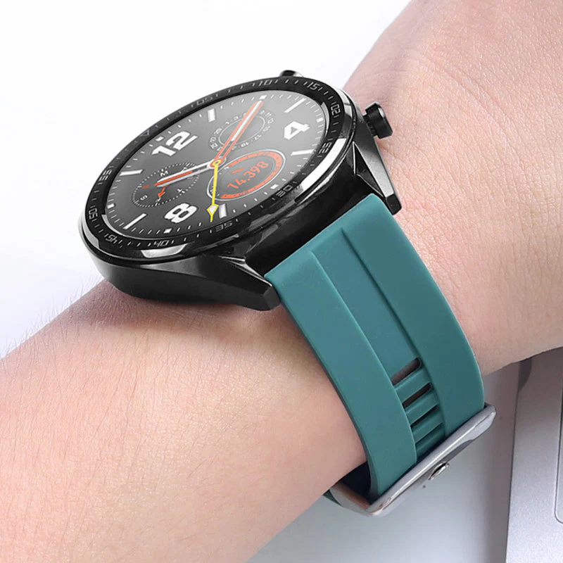 Bracelet de Montre en Silicone pour Huawei GT2/ WATCH3 - Image 3