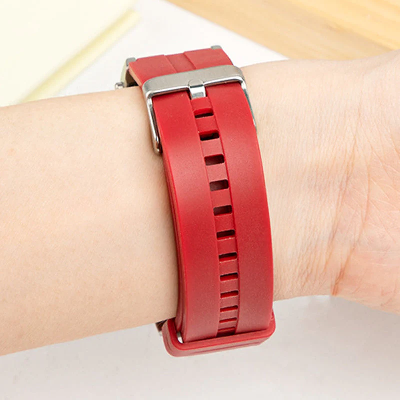 Bracelet de Montre en Silicone pour Huawei GT2/ WATCH3 - Image 5