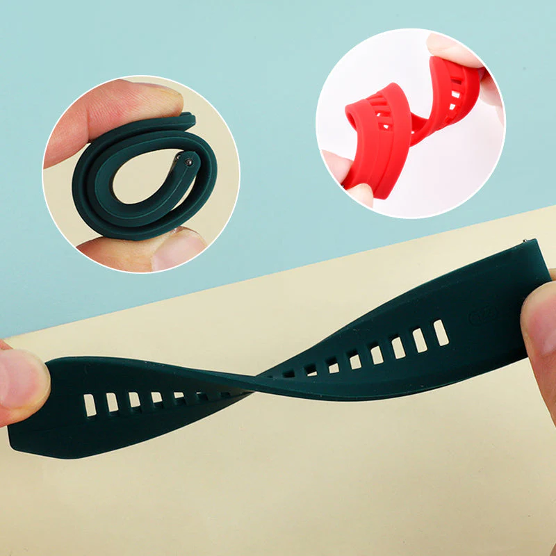 Bracelet de Montre en Silicone pour Huawei GT2/ WATCH3 - Image 6