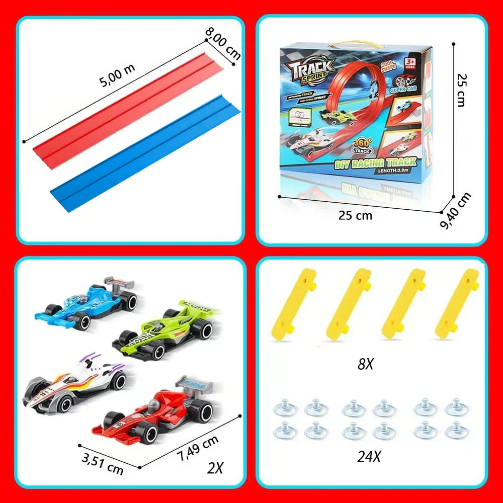 🎄🎁 Cadeau surprise de Noël 2025 : Piste de course flexible à faire soi-même 🚗✨ - Image 14
