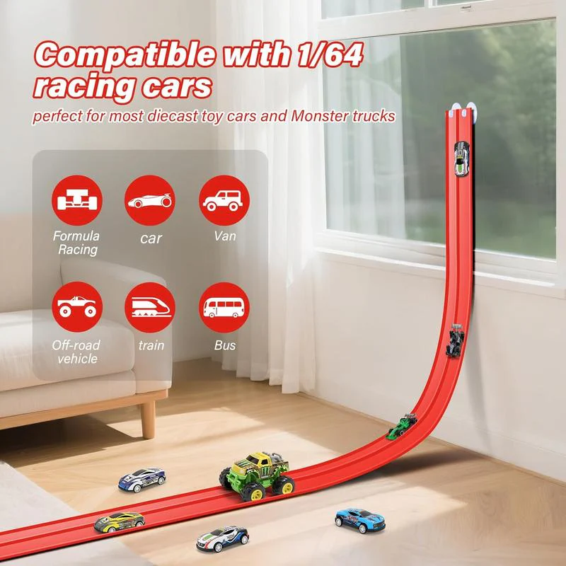 🎄🎁 Cadeau surprise de Noël 2025 : Piste de course flexible à faire soi-même 🚗✨ - Image 5