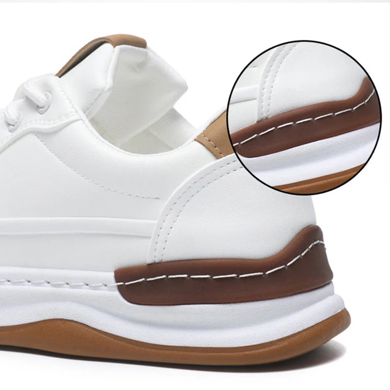 🔥 Hot Sale 🔥Baskets décontractées et confortables en cuir PU pour hommes - Image 5